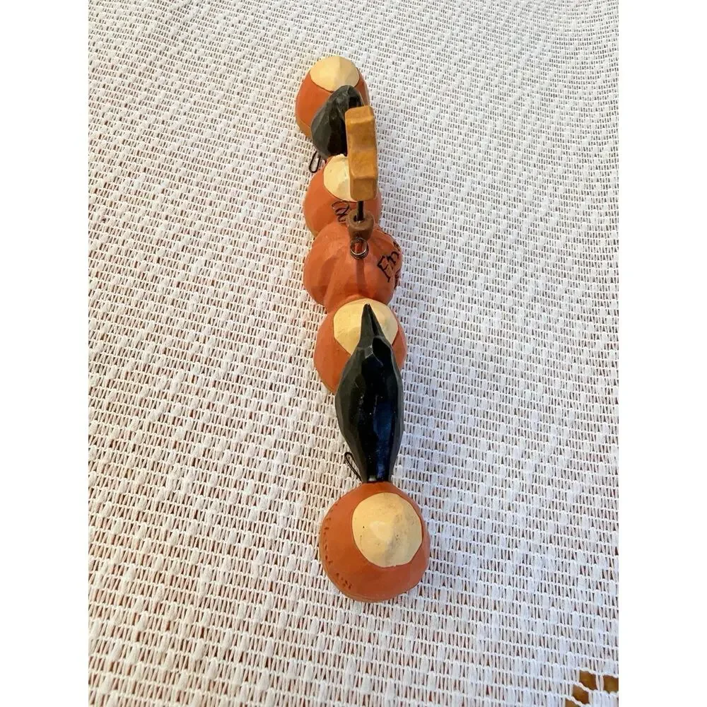 Blossom Bucket B Lloyd Pumpkin & Crow Halloween Figurine “Finally Fall!”